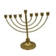 thumbnail image 4 of Candelabro Judío Candelabro Menorah Para Decoración De Escritorio De Sala De Estar 9 Ramas, 4 of 5