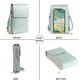 thumbnail image 2 of Crossbody De Mujer, Bolso Para Teléfono Con Pantalla Táctil, Cartera Para Teléfono Móvil Con Cremallera De 2 Capas, Bolso Monedero Con Ranura Para Tarjetas De Crédito, 2 of 6