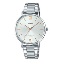 Reloj Analogo Plateado Casio Mtp-Vt01D-7B