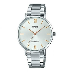 Reloj Analogo Plateado Casio Mtp-Vt01D-7B