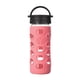 thumbnail image 1 of Botella de agua de vidrio Lifefactory 355 ml libre de BPA color coral, 1 of 6