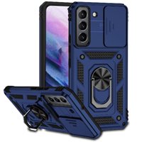 Estuche Gangxun Para Samsung Galaxy S22 Plus, Soporte Giratorio 360°, Estilo Mecánico Y Magnético