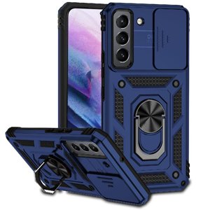 Estuche Gangxun Para Samsung Galaxy S22 Plus, Soporte Giratorio 360°, Estilo Mecánico Y Magnético