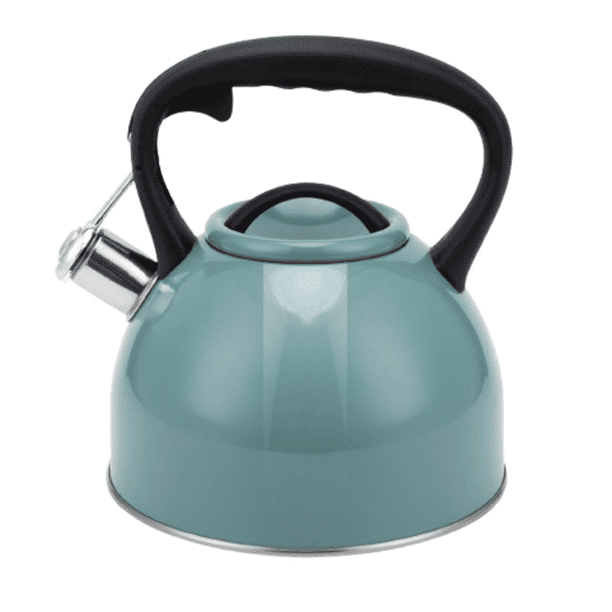 Tetera Acero Inoxidable Con Mango 3Lts Turquesa Selene Wens | Lider