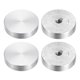 thumbnail image 1 of Disco de Aluminio de Forma Redonda de 30mm de Diámetro con Rosca M6 Paquete de 4 Adaptador de Disco Circular de Aluminio para Mesa de Vidrio, 1 of 5