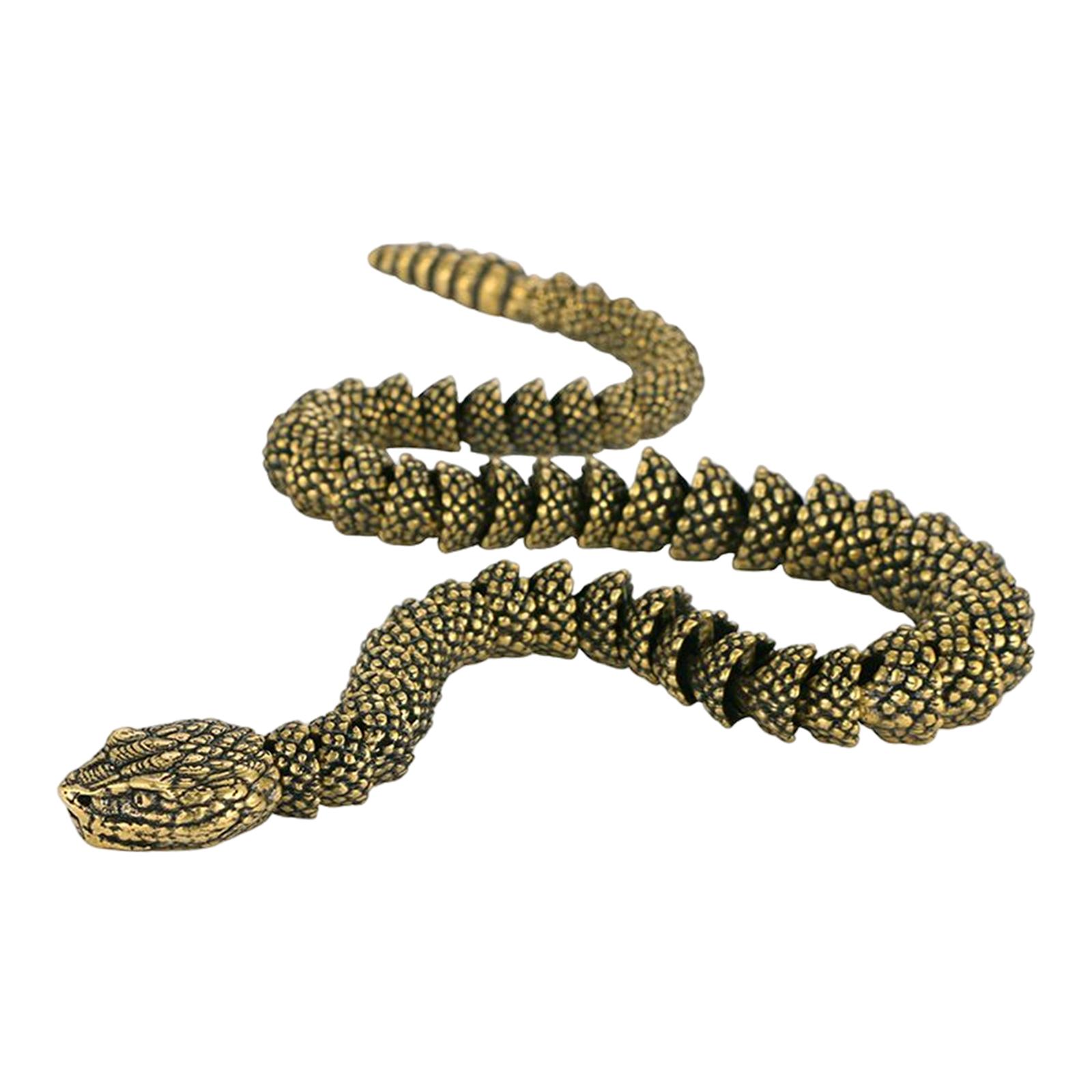 Bothyi - Estatuilla Antigua De Serpiente/Dragón Coleccionables Estatuilla De Feng Shui Para Estantería De Oficina Estatuilla De Serpiente