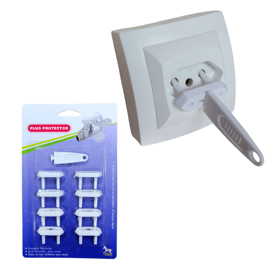 Genérica - Pack 8 Protector De Enchufes Para Seguridad Bebés