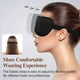 thumbnail image 5 of Ultradünne Schlafmaske para mujeres y hombres, 3D Schalen-Augenbinde, 5 of 8