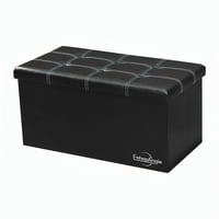 Genérico - Banqueta Baul Puff Baul Organizador Puff Sillon 76X38Cm