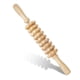 thumbnail image 1 of Rodillo manual de madera para masaje fascial Liitrton con puntos gatillo para liberar el dolor de la celulitis y la inflamación muscular (blanco), 1 of 6