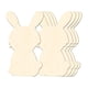 thumbnail image 2 of 5x Recortes De Conejo De Madera De Pascua Grandes Para Manualidades DIY Decoraciones De Pascua Primavera, 2 of 5