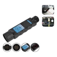 Genérica - Tester 13 Pin Circuito Cableado Luces Enchufe Trailer Auto