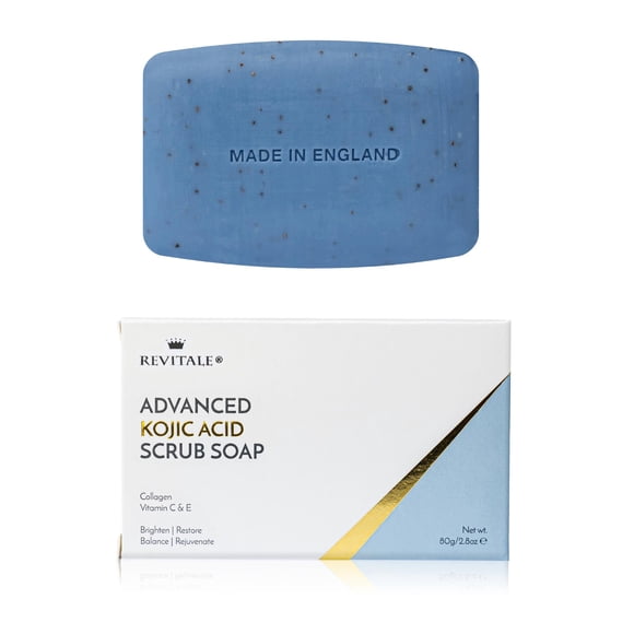 Jabón REVITALE Exfoliante Iluminador Avanzado con Ácido Kójico 80 g