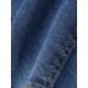 thumbnail image 5 of INSPIRE CHIC Pantalones Cortos de Maternidad para Mujeres Sobre el Vientre Alta Elasticidad 2026 Verano Casual Ejercicio con Bolsillos Jeans Shorts de Embarazo Azul Profundo Medio, 5 of 6