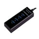 thumbnail image 1 of HUB USB 3.0 5Gbps 4 Puertos Negro, 1 of 4