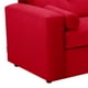 thumbnail image 4 of Sofa Vivo 3CG Felpa 30 Rojo, 4 of 6
