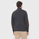 thumbnail image 2 of Tejido Hombre Full Zipper Suede Negro Corona, 2 of 5
