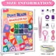 thumbnail image 2 of Set Cuentas Pony LIS HEGENSA 1000 pcs 9 mm 24 colores, 2 of 3