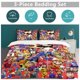 thumbnail image 5 of Super Mario 3-Piece Comforter Set for Bedroom Super Mario Bedding Set for Kids Adults Soft Microfiber Duvet Cover Set with Zipper Closure, 5 of 5