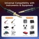 thumbnail image 4 of Cable Matters Cable para guitarra 1/4" TS a TS, 2 unidades, 1,8 m, 4 of 7