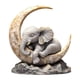 thumbnail image 1 of Elefante Durmiendo En La Luna, Regalo Artístico Para Mesa De Restaurante, Estante De Cocina, 1 of 5