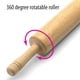 thumbnail image 3 of Rodillo Farberware Classic de madera natural de 45 cm, 3 of 5