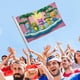 thumbnail image 4 of Wonderoos Bandera Impresa Con Temática Regalo Perfecto Para Fanáticos Amigos Y Familiares Y Adecuada Para Actividades Al Aire Libre E Interiores Decoraciones De Fiesta 120*180cm, 4 of 6