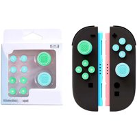 Tapas De Botón Aaronmei Silicona Verde Para Switch 2
