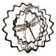 thumbnail image 1 of Dragonfly Wind Spinner Art Ornaments 3D Metal Yard Decor Para Yard Patio Lawn, 1 of 5