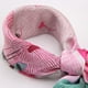 thumbnail image 3 of Pañuelo Tipo Seda 70x70 Cm Estampado De Gatos fucsia Talla Única, 3 of 4