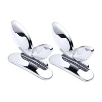 Bothyi - Elevador De Asiento De Inodoro 2X Soporte De Tapa De Asiento De Inodoro Para Diferentes Superficies De Inodoro Argent