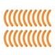 thumbnail image 4 of 20 Piezas Recambios Para Rizador De Pestañas Fácil De Instalar Accesorio Cosmético Portátil Naranja, 4 of 5