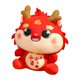 thumbnail image 5 of Muñeco De Peluche De Dragón Chino Decorativo Para Accesorios De Ropa De Cama De Vacaciones De Oficina, 5 of 5
