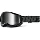 thumbnail image 3 of Gafas 100% Strata 2 para motocross y bicicleta de montaña, color negro, 3 of 3