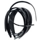 thumbnail image 1 of 10pcs 10mm Slim Plastic Plastic Alice Head Bandas DIY Accesorio Para El Cabello Negro, 1 of 3