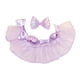 thumbnail image 1 of Mini Ropa De Muñeca De 6 Pulgadas, Accesorios Para El Cabello Para Muñecas, Muñeca Colgante, Muñecas De Tela, Violeta, 1 of 3