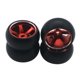 thumbnail image 5 of Neumáticos De Llanta De Rueda De Coche De Coche RC Para WLtoys K969 K989 1/28 4WD Reemplazo De Coche Rojo, 5 of 5