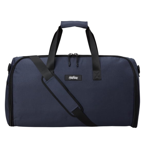 Bolsa de lona convertible para medio día, 45 litros, color marino, 2 en 1