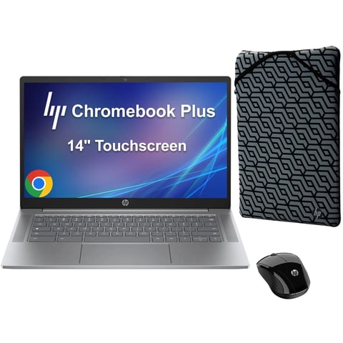 Laptop Hp Chromebook Plus 14"" Táctil I3 8Gb 256Gb Chrome Os
