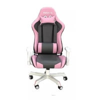 Creaprint - Silla Gamer Hama-K ® Mod Lk-2376 Black/Pink Reclinable