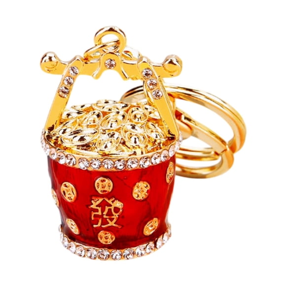 Feng Shui Cubo De Buena Fortuna Riqueza Riqueza Creativa Armonía Decorativa Rojo