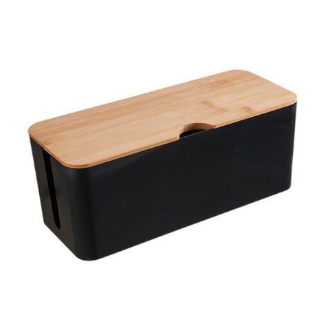 Bothyi - Caja De Gestión De Cables Organizador De Cables Ocultador Para Adaptadores De Cámara Concentradores Usb L