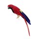 thumbnail image 4 of simulación con plumas artificiales loro pájaro animal modelo decoración del hogar a, 4 of 5