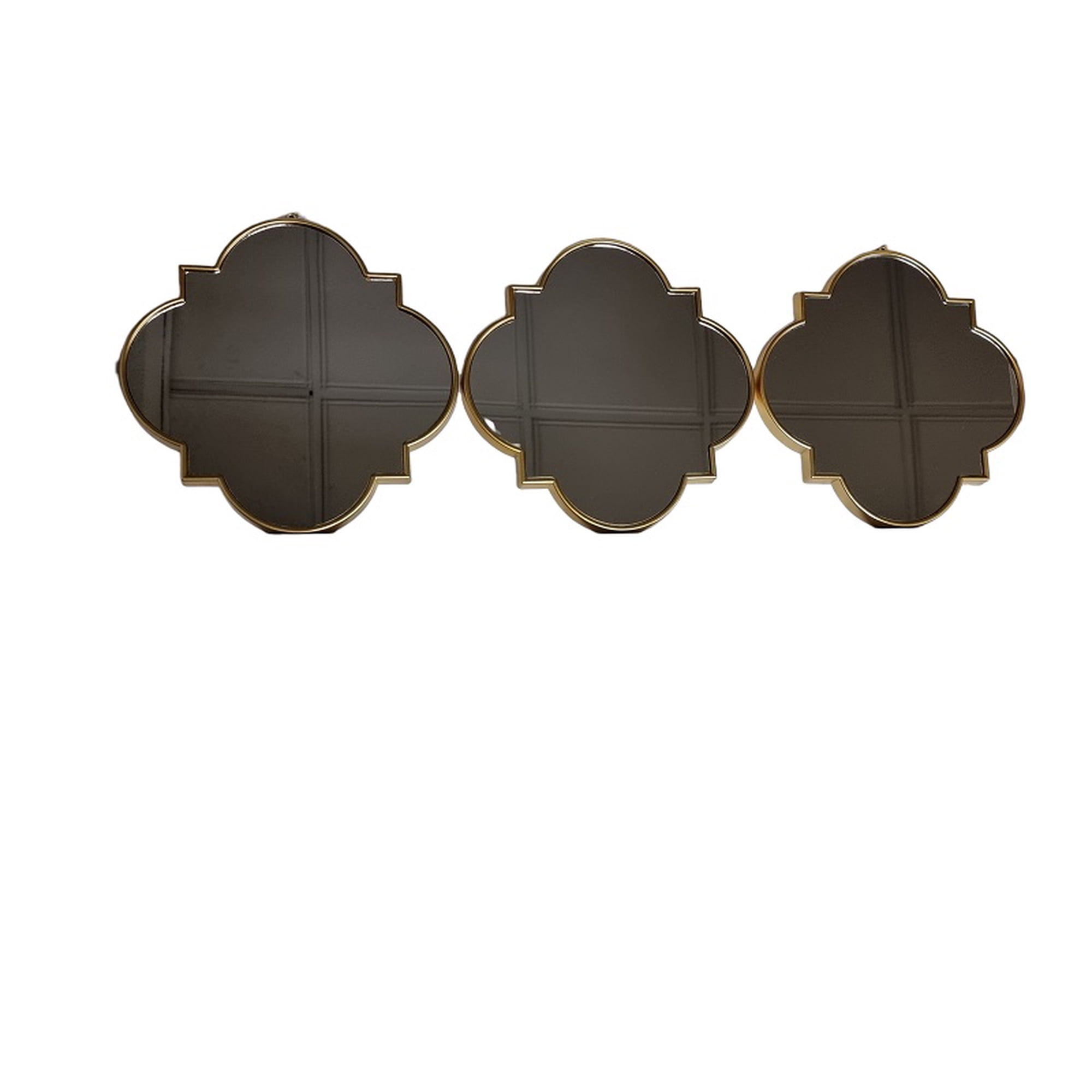 Mc Group - Set De Espejos Decorativos Forma De Trebol