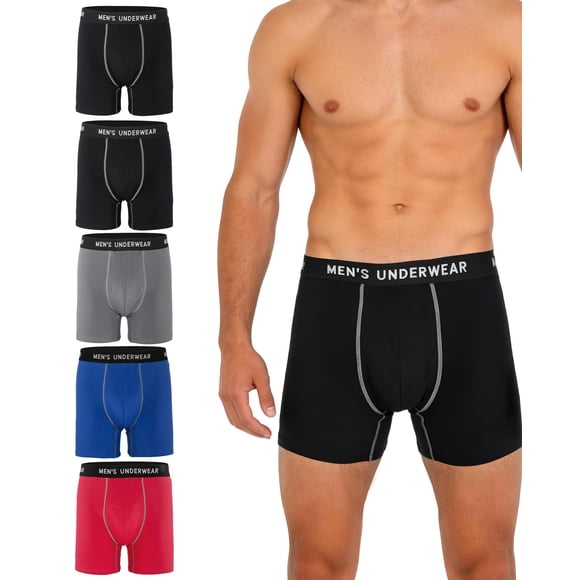 Calzoncillos de Incontinencia Akvsops con Protección de 100 ml – Boxer Antifugas
