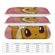 thumbnail image 3 of Pokmon Eevee 3 Piece Sets Full/Queen Size - Reversible Microfiber Quilts with Shams Soft Lightweight Bedspread Coverlet Comforter for All Season Bed Sheets, 3 of 4