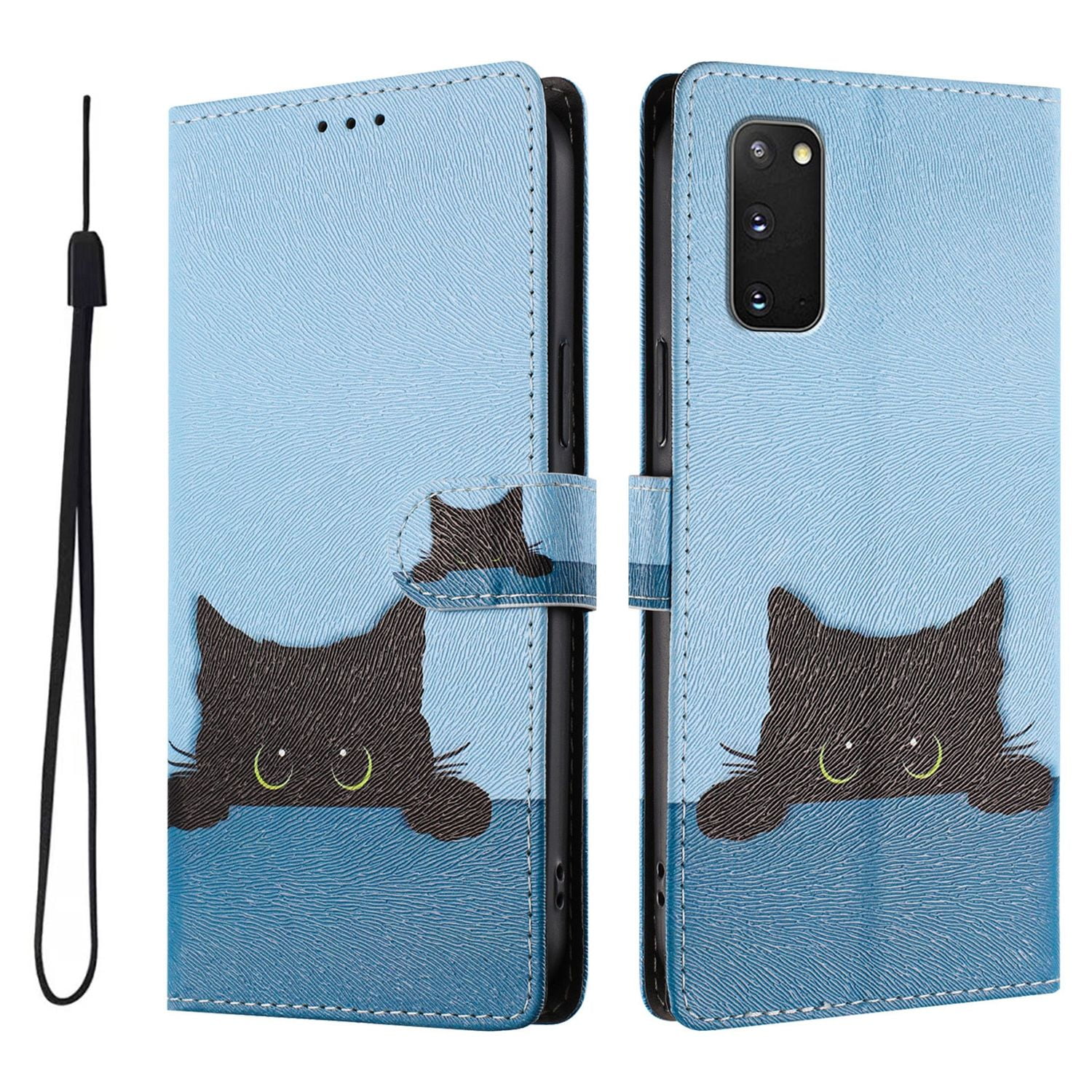Foxdock Funda Tipo Cartera Para Samsung Galaxy S20 Con Soporte Y Correa – Diseño De Patrones Lindos
