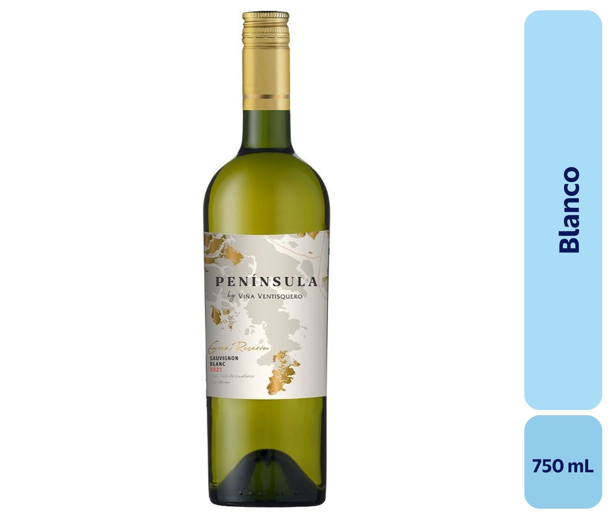Vino Blanco Botella 750 mL Ventisquero