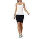 thumbnail image 2 of INSPIRE CHIC Camisola de Mujer Regreso a Clases con Sujetador Incorporado Acolchado Tirantes Ajustables Sin Mangas Tops S Blanco, 2 of 4