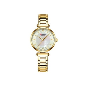 Reloj Analogo Dorado Curren 9072_2